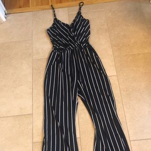 Stripped Jumpsuit